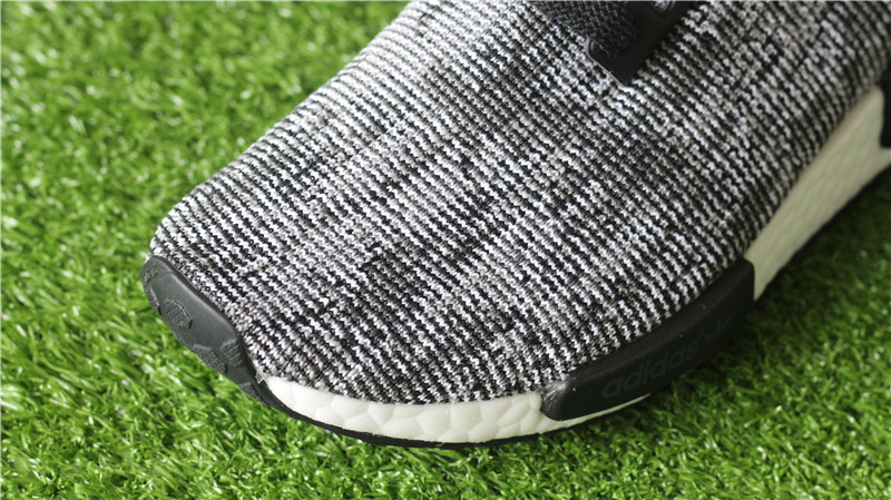 Adidas NMD R1 Primeknit Grey Black Mottled